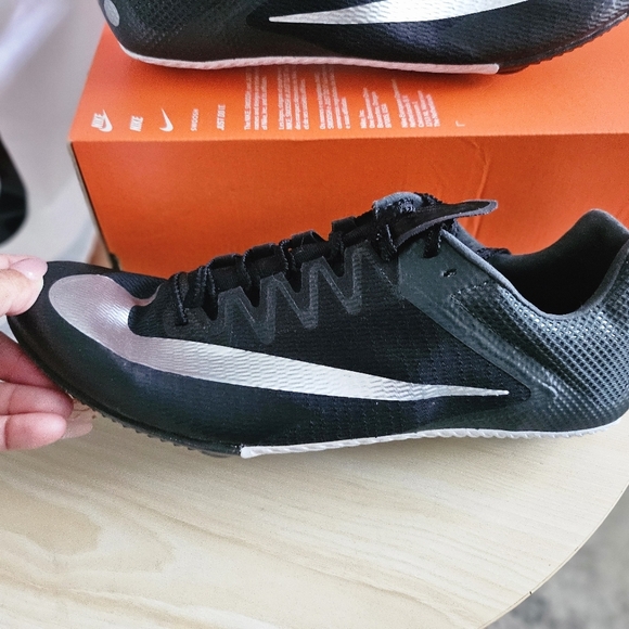 New Nike Zoom Rival Sprinter Black Silver Men's Shoes Size 13. - Picture 4 of 13